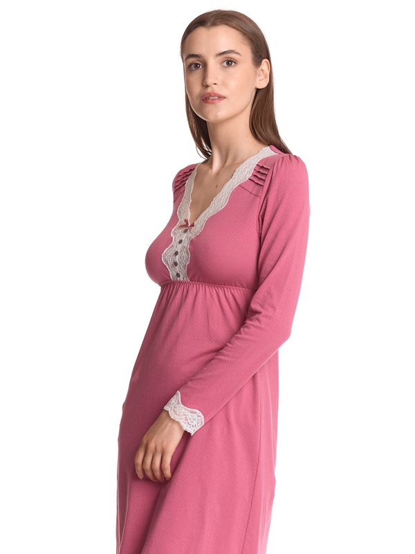Nastrovje Potsdam Vive Maria Pink Princess Damen Nachthemd pink Heißer Verkauf