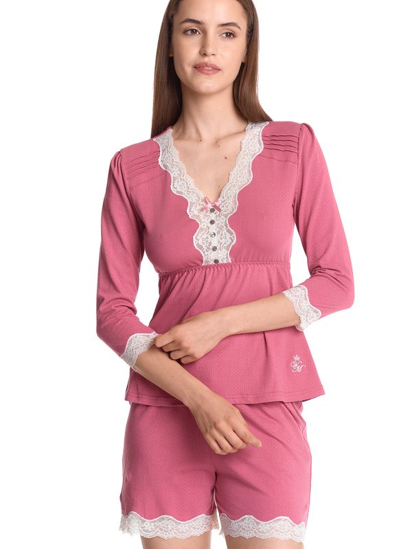 Nastrovje Potsdam Vive Maria Pink Princess Damen Pyjama pink Top Angebot