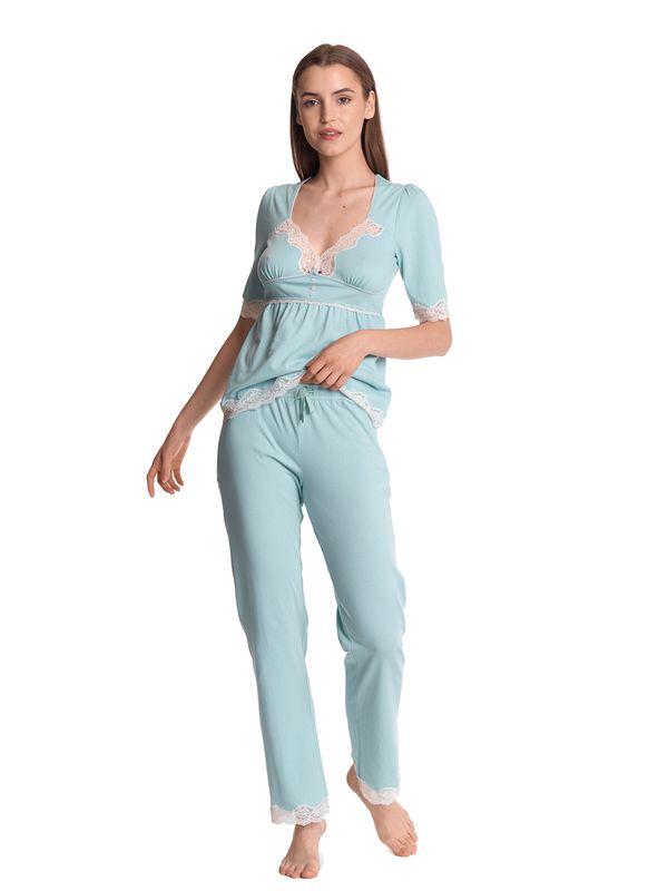 Nastrovje Potsdam Vive Maria My Nostalgia Damen Pyjama blau Blitzangebot