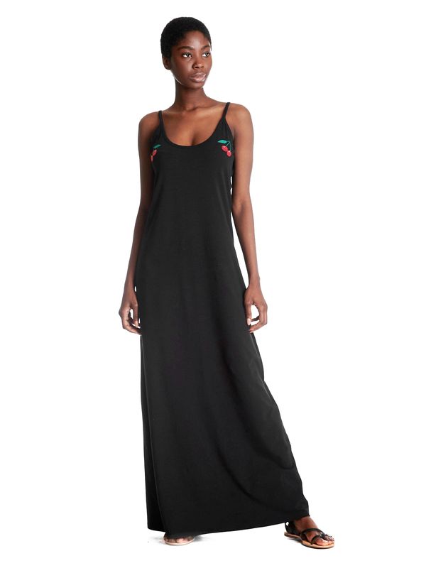Nastrovje Potsdam Pussy Deluxe Cherry Long Damen Trägerkleid schwarz Neuheiten