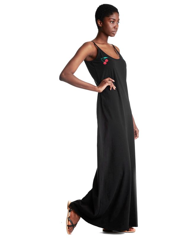 Nastrovje Potsdam Pussy Deluxe Cherry Long Damen Trägerkleid schwarz Neuheiten
