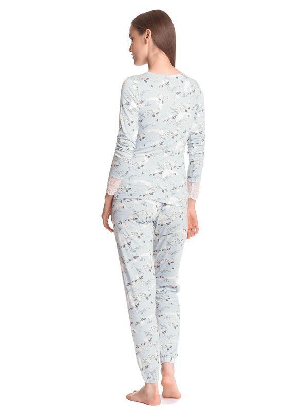 Nastrovje Potsdam Vive Maria Blue Dawn Damen Pyjama blau allover Exklusivangebot