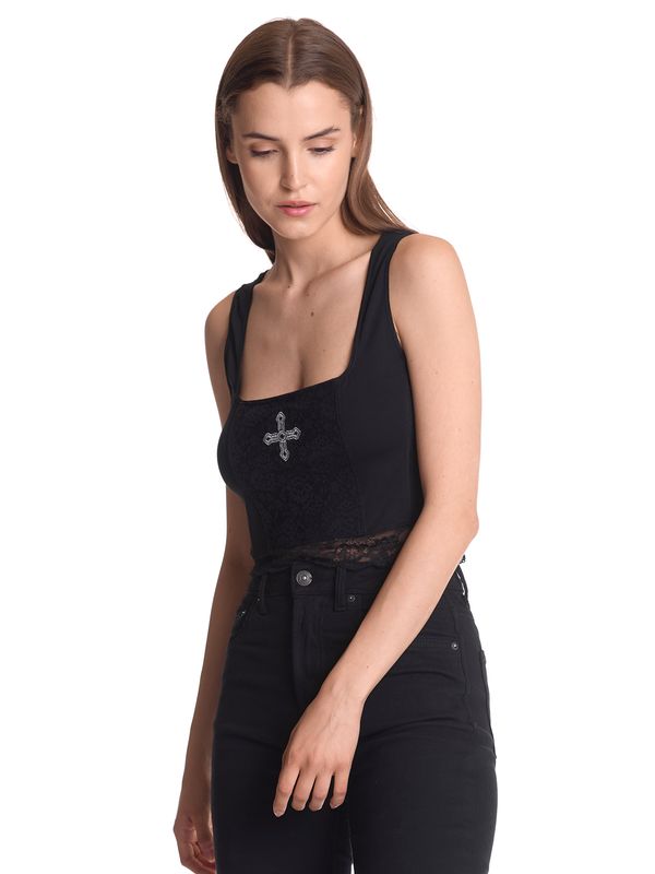Nastrovje Potsdam Vive Maria Lace Vamp Damen Trägertop schwarz Cyber Monday