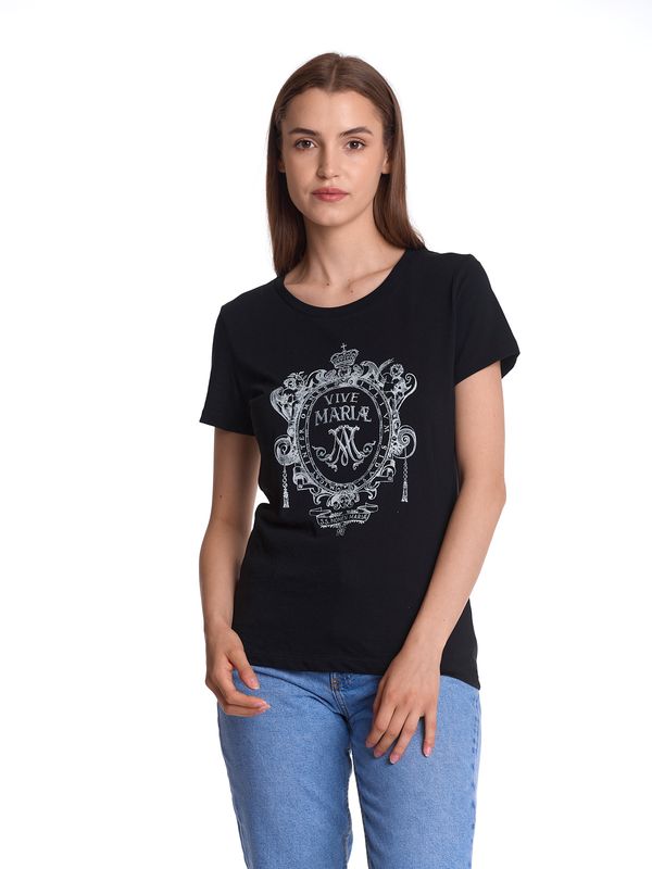 Nastrovje Potsdam Vive Maria Maria&#039;s Baroque Damen T-Shirt schwarz Online Outlet