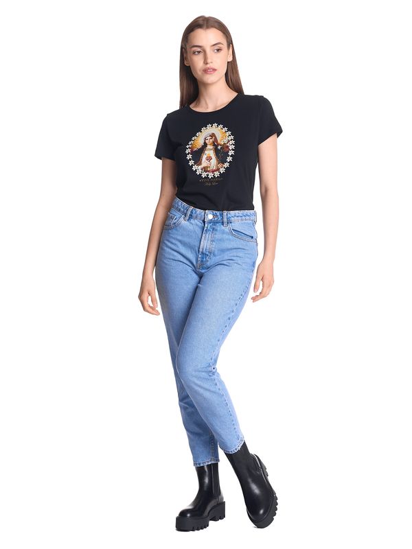 Nastrovje Potsdam Vive Maria Holy Love Damen T-Shirt schwarz Zeitlich begrenztes Angebot