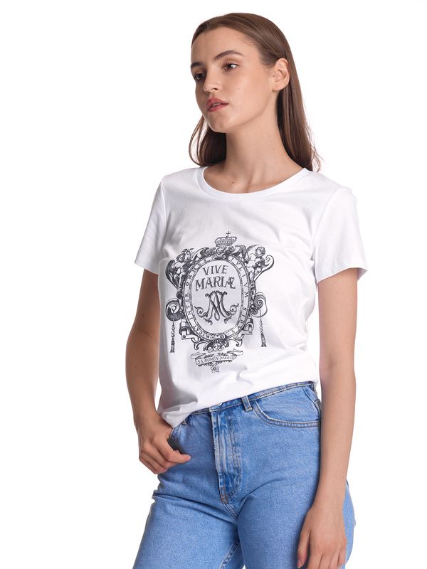 Nastrovje Potsdam Vive Maria Maria&#039;s Baroque Damen T-Shirt weiss Exklusive Angebote