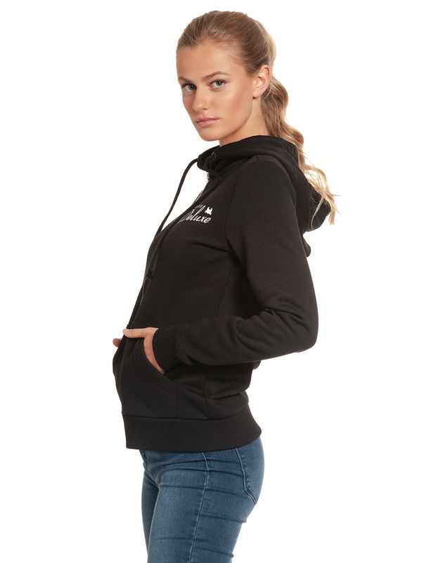 Nastrovje Potsdam Pussy Deluxe Stay Safe Lace Mask Damen Kapuzensweatjacke schwarz Bis zu 60% Rabatt