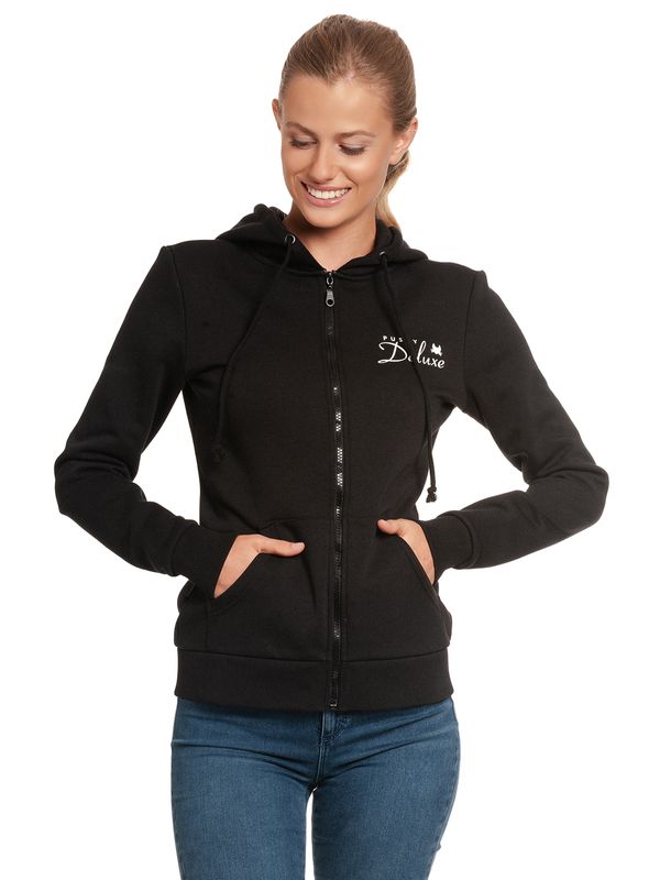 Nastrovje Potsdam Pussy Deluxe Stay Safe Lace Mask Damen Kapuzensweatjacke schwarz Bis zu 60% Rabatt