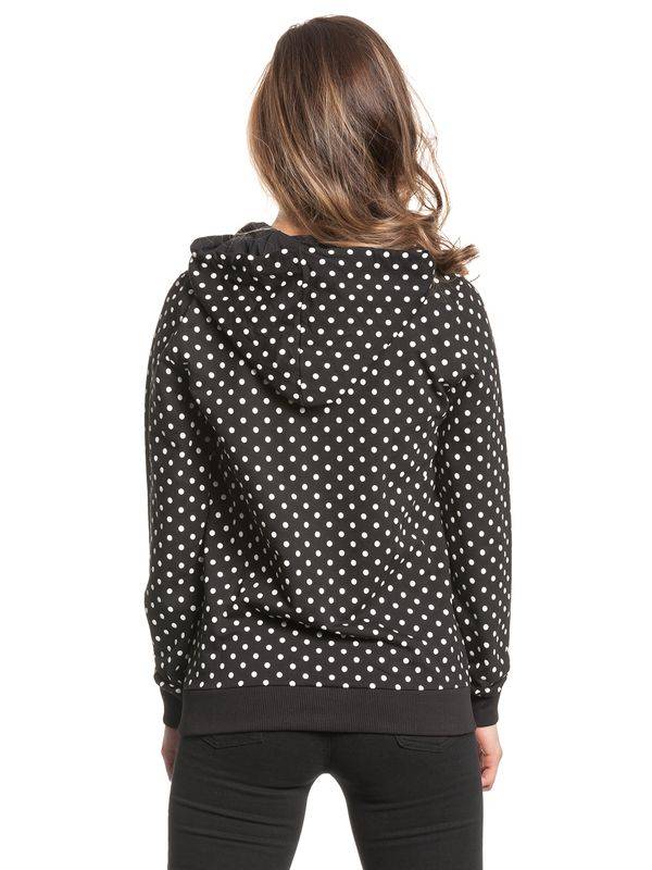 Nastrovje Potsdam Pussy Deluxe Big Cherry Damen Kapuzensweatshirt schwarz allover Bis zu 65% Rabatt
