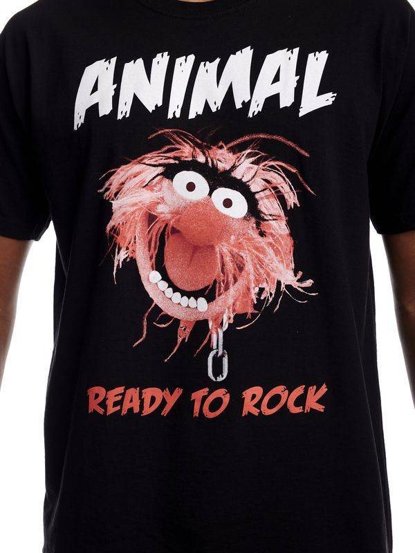 Nastrovje Potsdam The Muppets Ready To Rock Herren T-Shirt schwarz Bis zu 55% Rabatt