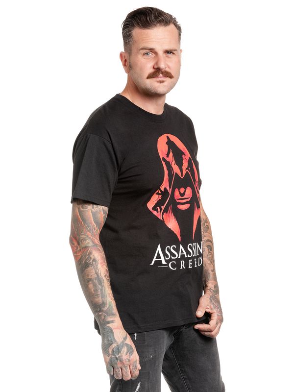 Nastrovje Potsdam Assassins Creed Red Coat Herren T-Shirt schwarz Super Rabatt