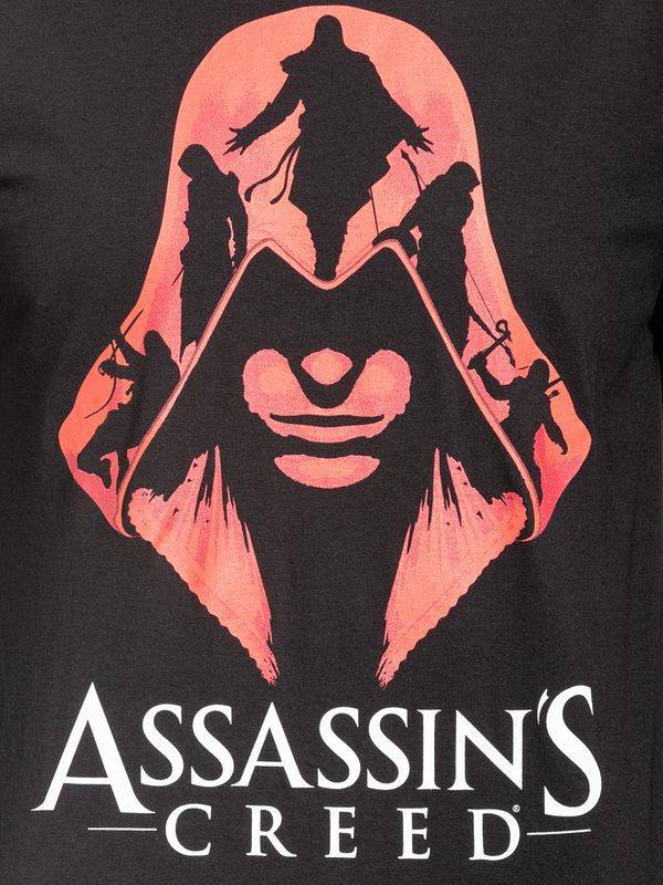 Nastrovje Potsdam Assassins Creed Red Coat Herren T-Shirt schwarz Super Rabatt