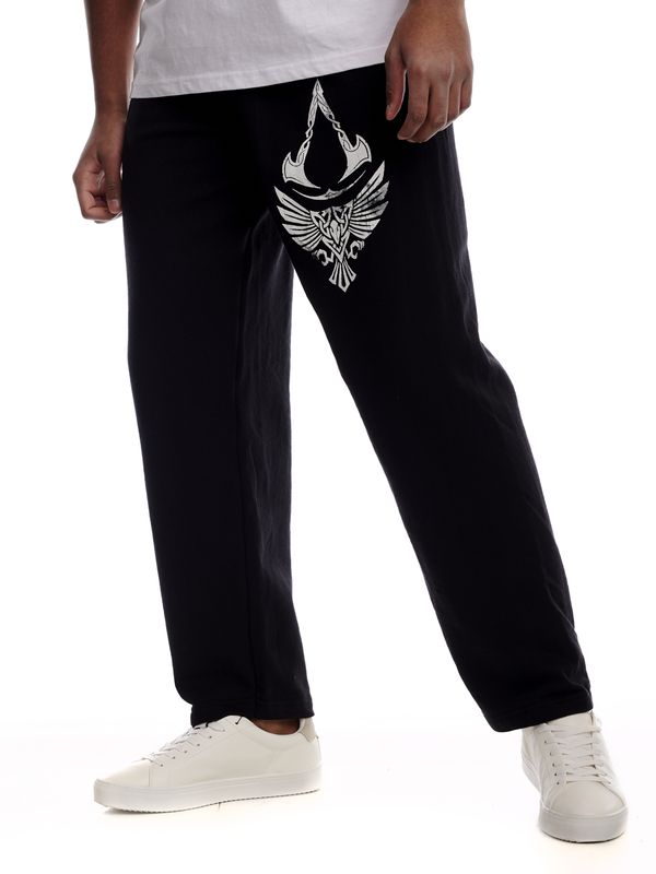 Nastrovje Potsdam Assassins Creed Valhalla Raven & Symbol Herren Jogginghose schwarz Riesige Rabatte