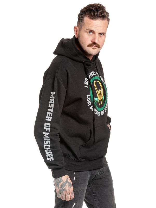 Nastrovje Potsdam Loki Master Of Mischief Herren Kapuzensweatshirt schwarz 50% Rabatt mit kostenlosem Versand