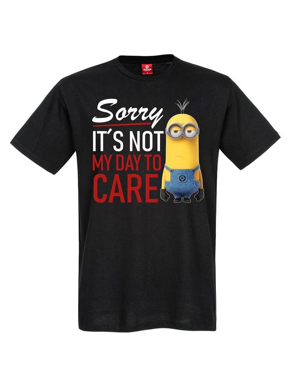 Nastrovje Potsdam Minions I Don&#039;t Care Herren T-Shirt schwarz Black Friday Preise