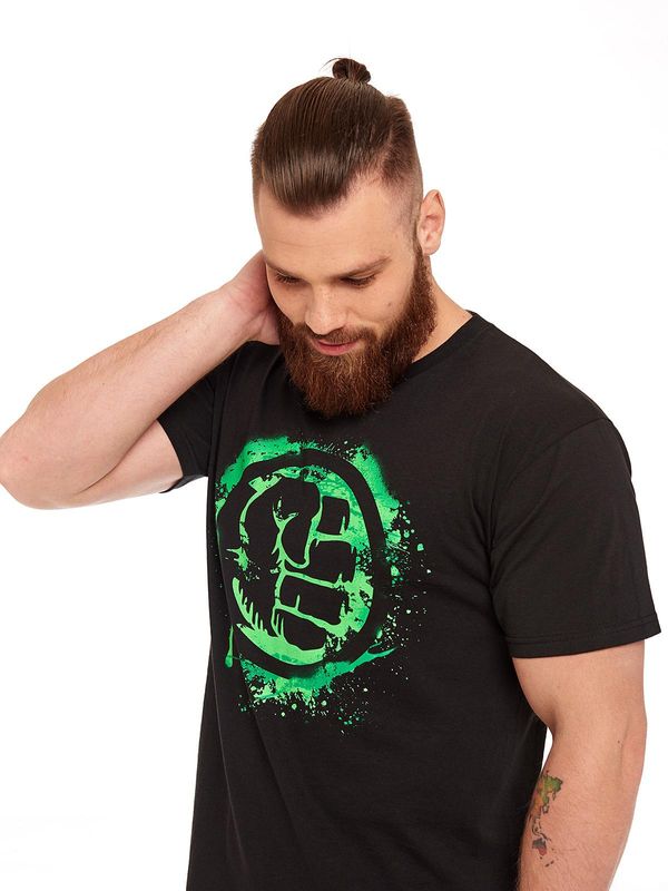 Nastrovje Potsdam The Hulk Punch Herren T-Shirt schwarz NH 2025