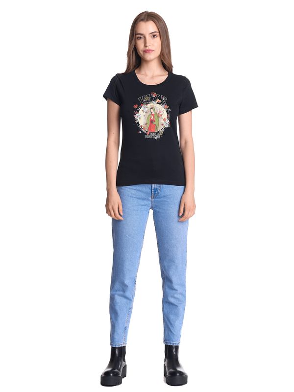 Nastrovje Potsdam Vive Maria College Maria Damen T-Shirt schwarz Limitierter Zeitrabatt