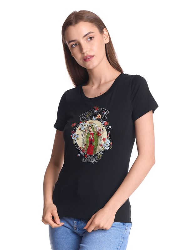 Nastrovje Potsdam Vive Maria College Maria Damen T-Shirt schwarz Limitierter Zeitrabatt