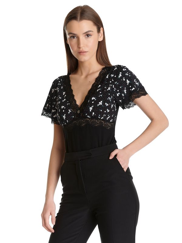 Nastrovje Potsdam Vive Maria Valérie In Paris Damen T-Shirt schwarz allover Online Shopping