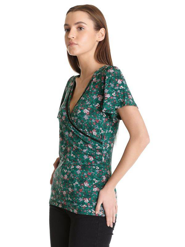 Nastrovje Potsdam Vive Maria Garden Of Eden Damen T-Shirt grün allover Vatertagsangebot