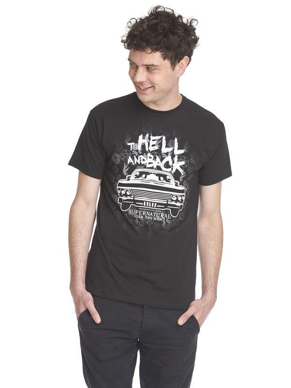 Nastrovje Potsdam Supernatural To Hell Herren T-Shirt schwarz Online Outlet