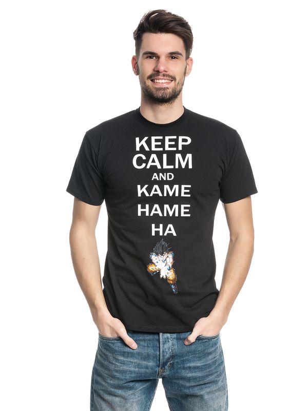 Nastrovje Potsdam Dragon Ball Z Keep Calm And Kamehameha Männer T-Shirt Kauf eins, bekomm eins gratis