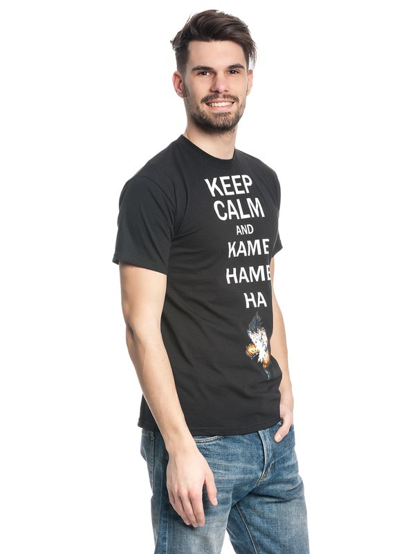 Nastrovje Potsdam Dragon Ball Z Keep Calm And Kamehameha Männer T-Shirt Kauf eins, bekomm eins gratis