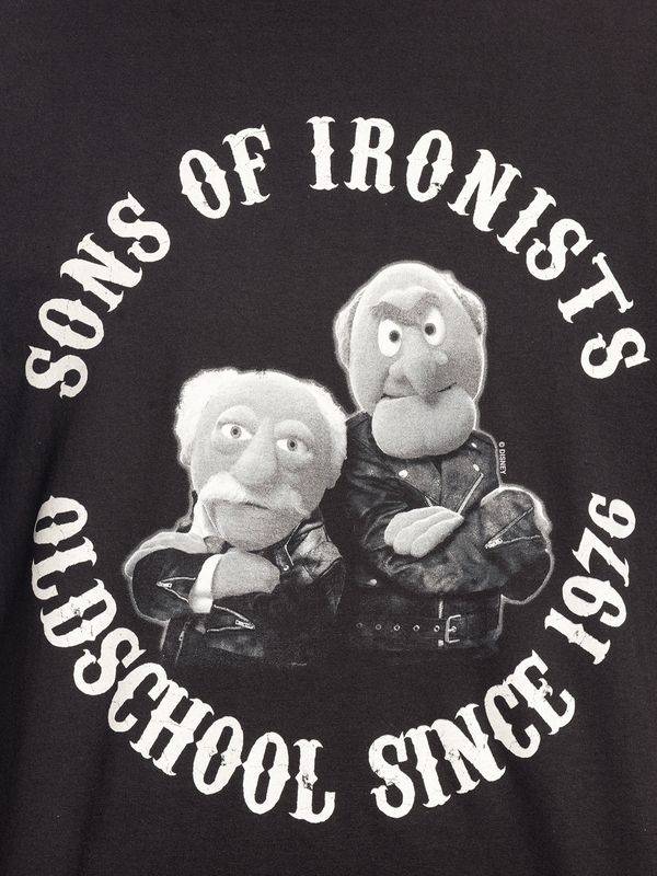 Nastrovje Potsdam The Muppets Waldorf & Statler Herren T-Shirt schwarz Riesige Ersparnisse