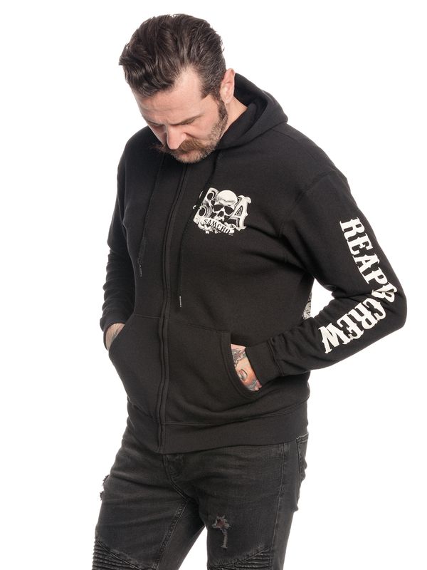 Nastrovje Potsdam Sons of Anarchy Reaper Crew Herren Kapuzensweatjacke schwarz VIP-Rabatte