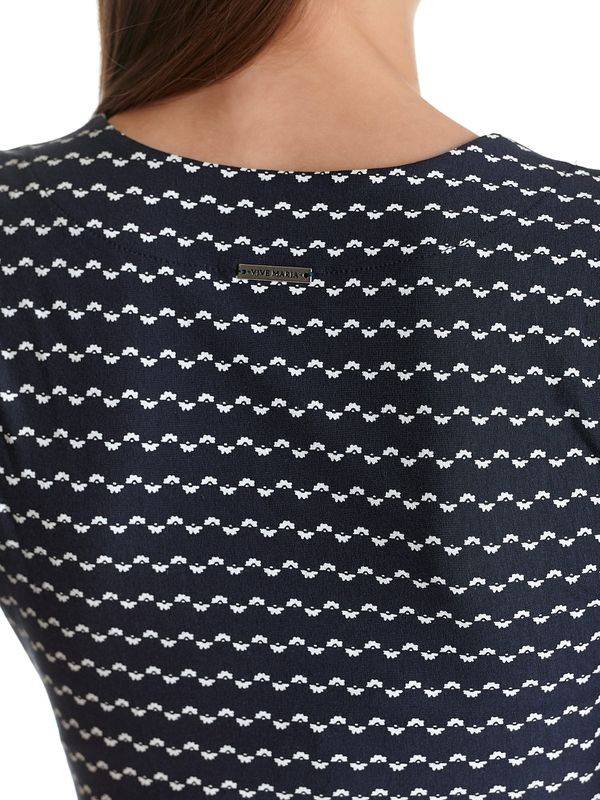 Nastrovje Potsdam Vive Maria Flower Sailor Damen T-Shirt blau allover Hotsell