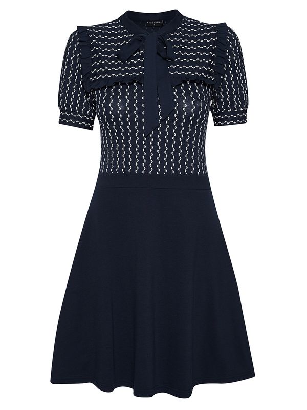 Nastrovje Potsdam Vive Maria Romantic Sailor Damen A-Linien-Kleid blau allover Günstiger Verkauf