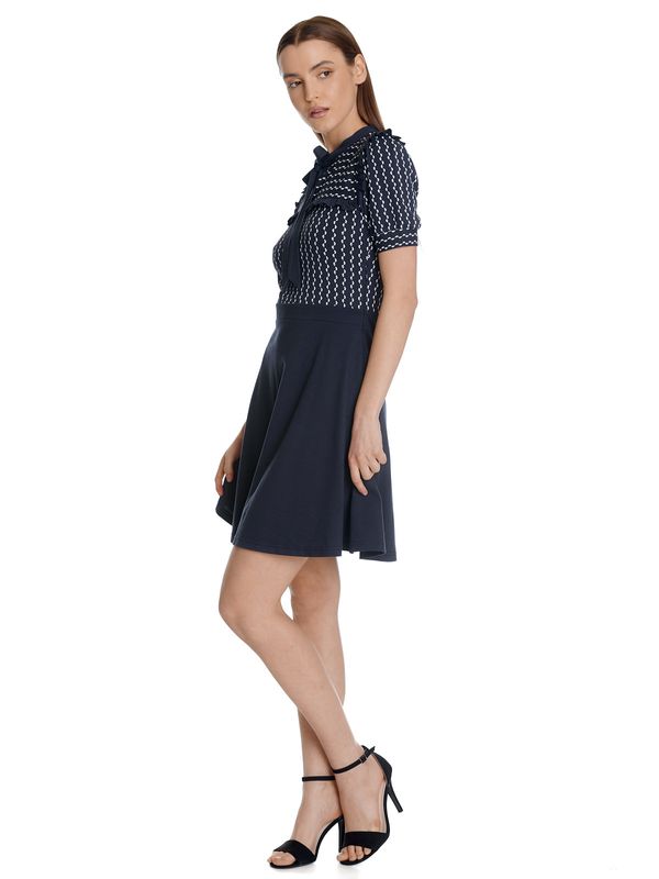 Nastrovje Potsdam Vive Maria Romantic Sailor Damen A-Linien-Kleid blau allover Günstiger Verkauf