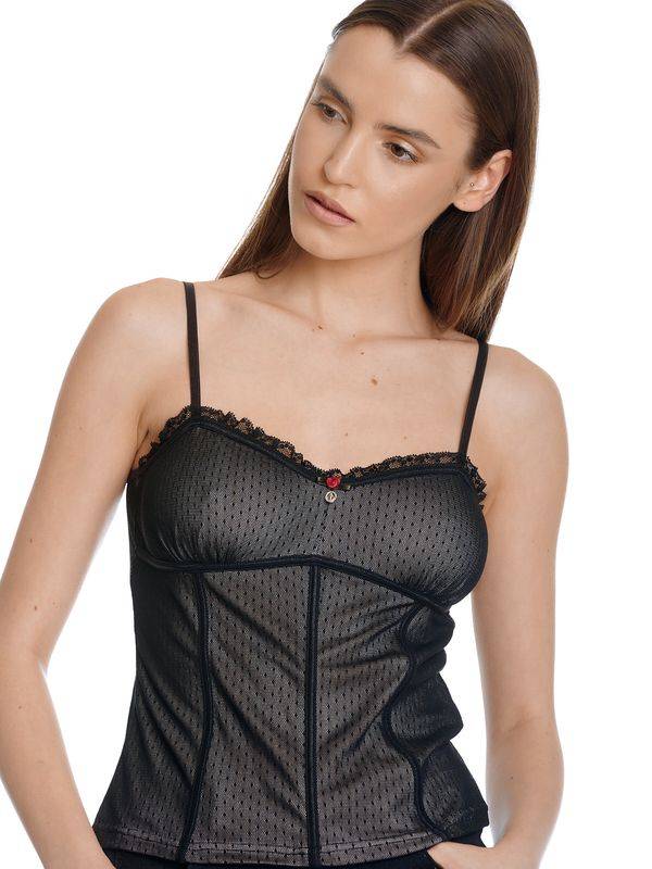 Nastrovje Potsdam Vive Maria Sweet Boudoir Damen Trägertop schwarz Kostenloser Versand
