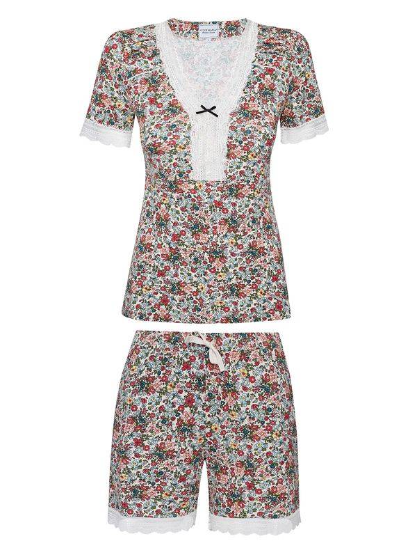 Nastrovje Potsdam Vive Maria French Girl Damen Pyjama creme/allover Günstig kaufen