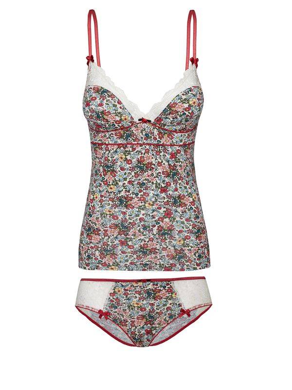 Nastrovje Potsdam Vive Maria French Flower Damen Wäscheset: Top mit Panty creme/allover Flash Sale