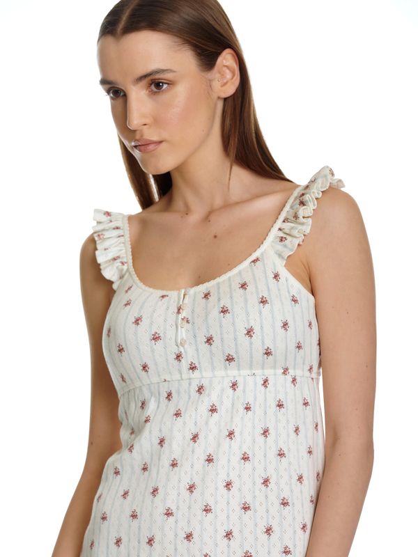 Nastrovje Potsdam Vive Maria Petite Fleur Damen Negligée creme/allover Begrenztes Angebot
