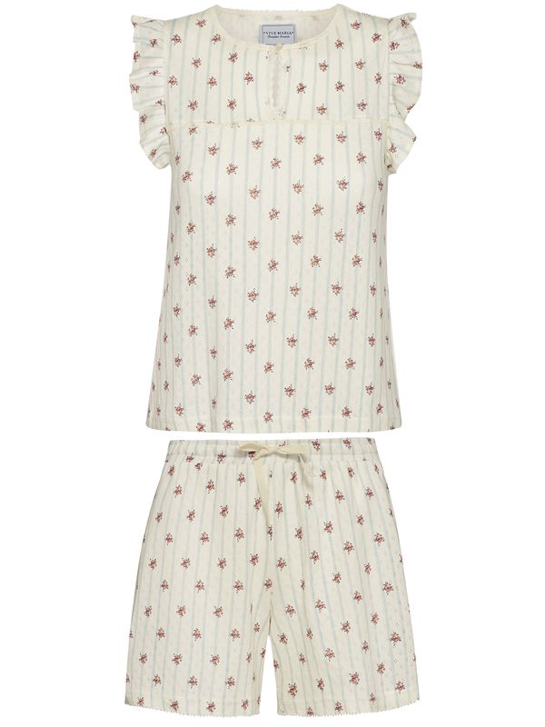Nastrovje Potsdam Vive Maria Fleur De Nuit Damen Pyjama creme/allover Preisnachlass