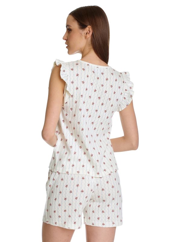 Nastrovje Potsdam Vive Maria Fleur De Nuit Damen Pyjama creme/allover Preisnachlass