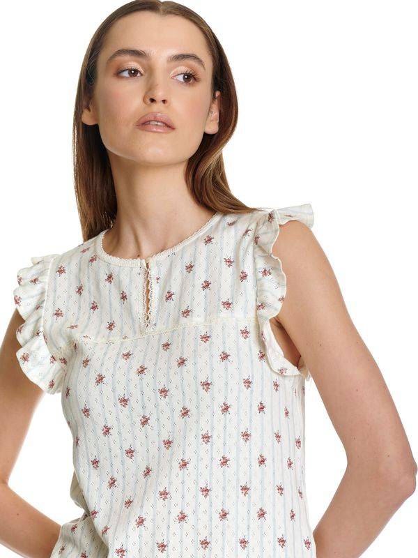 Nastrovje Potsdam Vive Maria Fleur De Nuit Damen Pyjama creme/allover Preisnachlass