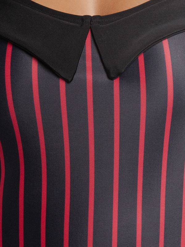 Nastrovje Potsdam Pussy Deluxe Red Affairs Damen Badeanzug schwarz allover Online Outlet