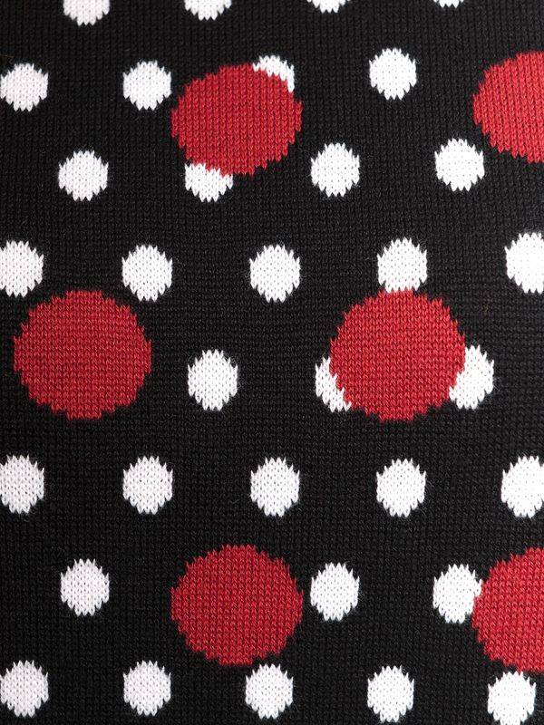 Nastrovje Potsdam Pussy Deluxe Mixed Dotties Knit Pullover schwarz allover Neuheiten