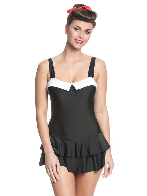 Nastrovje Potsdam Pussy Deluxe Damen Badeanzug schwarz Sonderangebote