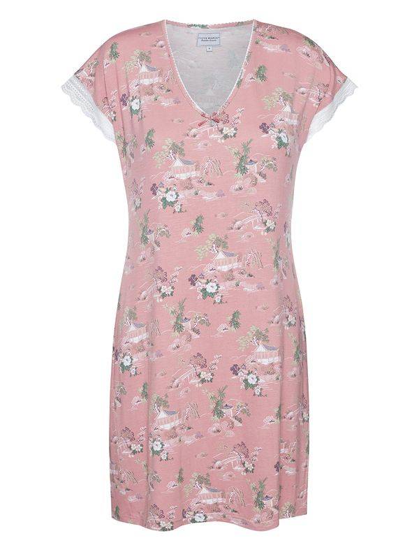 Nastrovje Potsdam Vive Maria Teahouse Rose Damen Nachthemd lightpink allover Begrenzte Freigabe