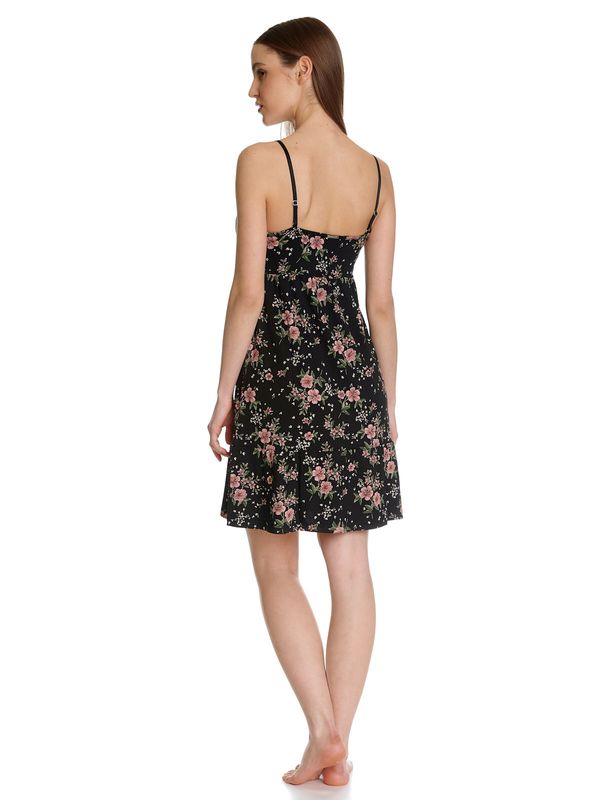 Nastrovje Potsdam Vive Maria Hibiscus Dream Damen Negligée schwarz allover Letzte 2 Tage