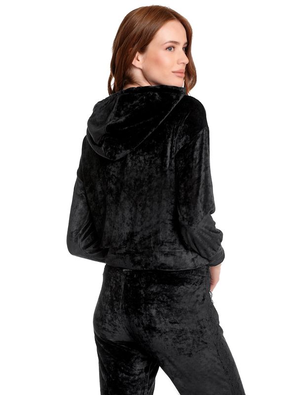 Nastrovje Potsdam Vive Maria Velvet Dream Damen Kapuzensweatjacke schwarz zollfrei