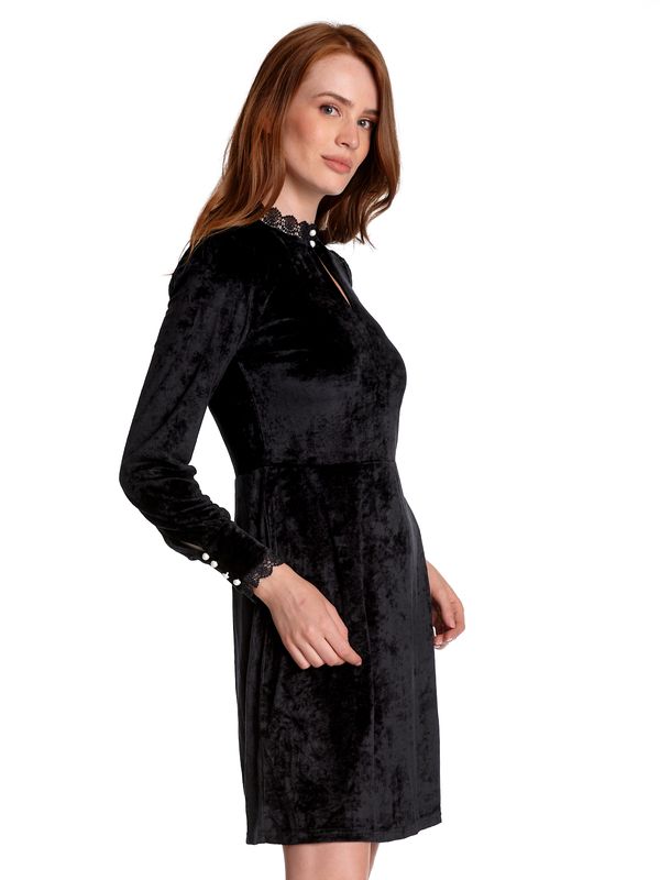 Nastrovje Potsdam Vive Maria Velvet Dream Damen Blusenkleid schwarz 2025