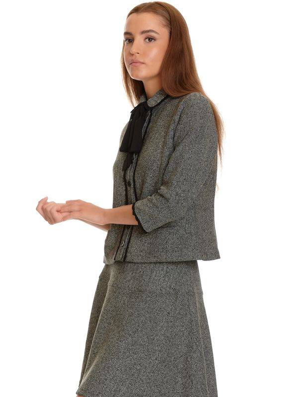 Nastrovje Potsdam Vive Maria Cottage Girl Damen Kurzjacke grau meliert Schlussverkauf