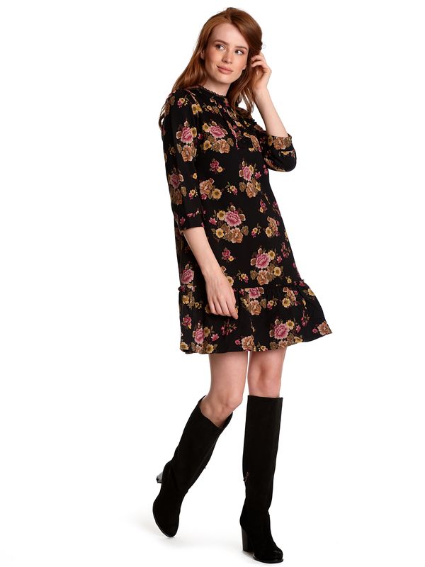 Nastrovje Potsdam Vive Maria Barock Love Damen A-Linien-Kleid schwarz allover Meist gekauft