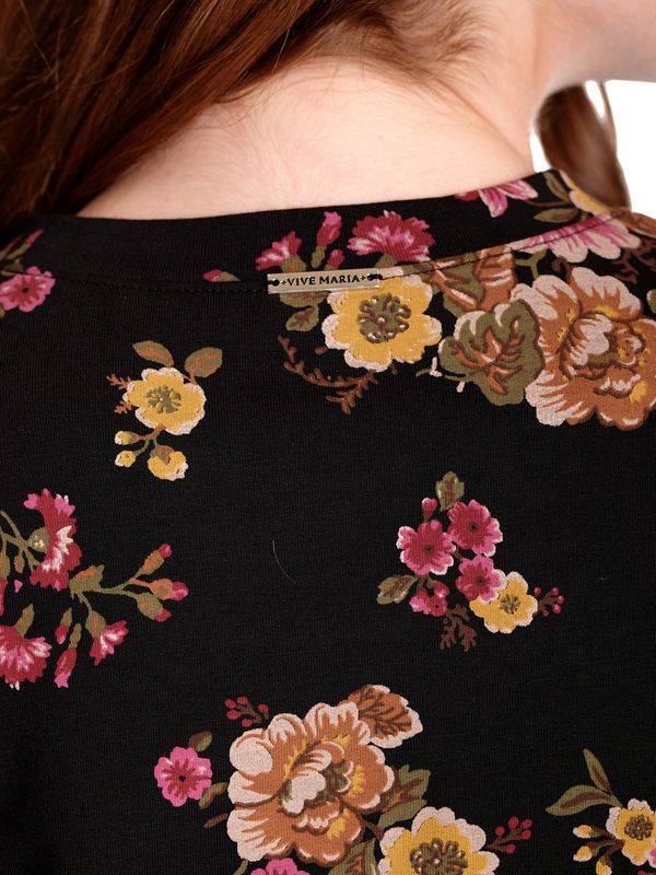 Nastrovje Potsdam Vive Maria Barock Damen Sweatshirt schwarz allover Blitzverkäufe