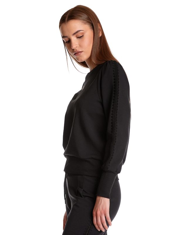 Nastrovje Potsdam Vive Maria Holy Heart Damen Sweatshirt schwarz Begrenztes Angebot